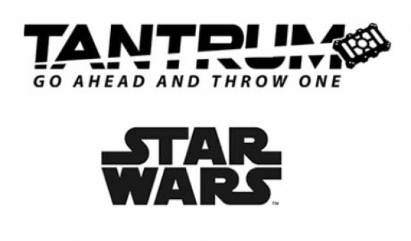 Tantrum Cases and Star Wars logos